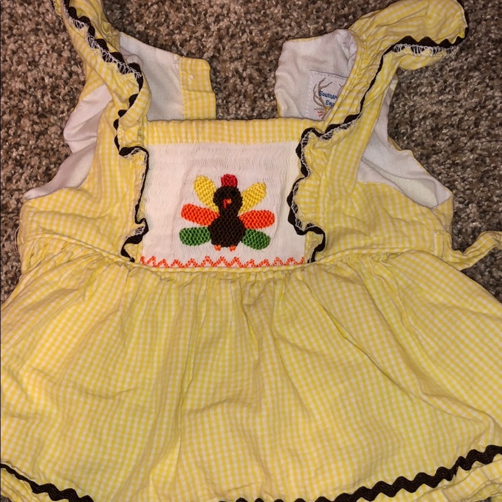 Smock turkey outfit